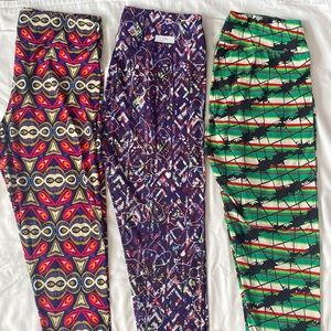 3 pack Size TC Lularoe Leggings New